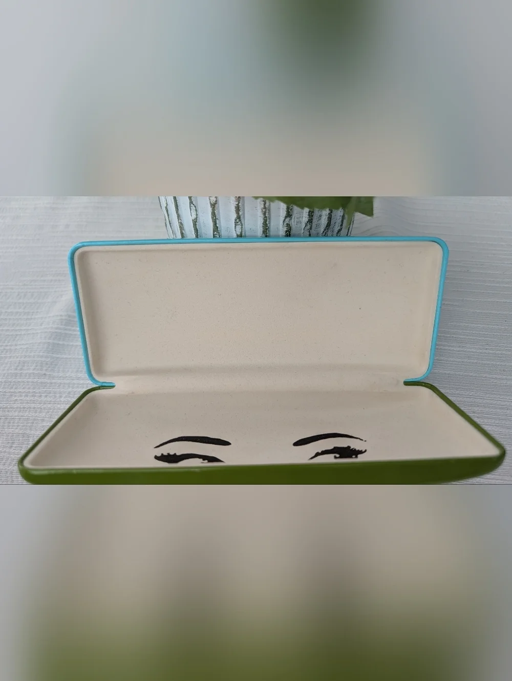 2 0f  Eyewear Coach & kate spade New York Turquoise Eyewear Case